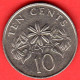 SINGAPORE - Singapura - 1988 - 10 Cents - SPL/XF - Come Da Foto - Singapore