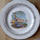 Lot De 12 Assiettes Plates CERANORD ST AMAND Décor Japonais - Saint Amand (FRA)