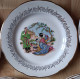 Lot De 12 Assiettes Plates CERANORD ST AMAND Décor Japonais - Saint Amand (FRA)