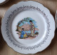 Delcampe - Lot De 12 Assiettes Plates CERANORD ST AMAND Décor Japonais - Saint Amand (FRA)