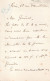Lettre Manuscrite De Jules HERBETTE - Diplomate Ambassadeur - Signée - - Politisch Und Militärisch