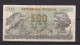 ITALY - 1967 500 Lira Circulated Banknote - 500 Liras