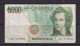 ITALY - 1985 5000 Lira Circulated Banknote - 5000 Liras