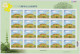 $280 ROC Taiwan 2007 "The 228 Incident" Lily Flower Museum, FULL SHEET 第一张发行的"臺灣 TAIWAN"邮票 (未印'中華民國郵票') - Hojas Bloque