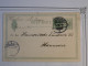 DI 16   DANEMARK BELLE   CARTE ENTIER  ENV. 1894 COPHENAGUE A HANNOVER GERMANY  + AFF. INTERESSANT+++ - Ganzsachen