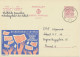 BELGIUM VILLAGE POSTMARKS  DILBEEK D SC With Dots 1963 (Postal Stationery 2 F, PUBLIBEL 1924) - Punktstempel