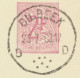 BELGIUM VILLAGE POSTMARKS  DILBEEK D SC With Dots 1963 (Postal Stationery 2 F, PUBLIBEL 1924) - Puntstempels