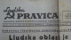 NEWSPAPER , LJUDSKA PRAVICA - Slav Languages