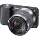 Delcampe - No Need Spend $2,500+! Sony MIRRORLESS Interchange Lens Video Camera + Zoom Lens + Battery - Cameras