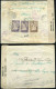 GREECE 1945. Registered, Censored Cover To USA - Briefe U. Dokumente