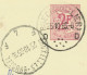 BELGIUM VILLAGE POSTMARKS  BOECHOUT (LIER) D SC With Dots Also Arrival-SC BRUXELLES-BRUSSEL F 4 1965 (Postal Stationery - Puntstempels