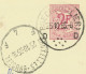 BELGIUM VILLAGE POSTMARKS  BOECHOUT (LIER) D SC With Dots Also Arrival-SC BRUXELLES-BRUSSEL F 4 1965 (Postal Stationery - Oblitérations à Points