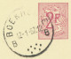 BELGIUM VILLAGE POSTMARKS  BOEKHOUTE B (now Assenede) SC With Dots 1967 (Postal Stationery 2 F, PUBLIBEL 2071) - Matasellado Con Puntos