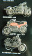 * Plaquette 6 Pin's - Moto Motos Motorrad - REX/OEC Suzuki VS 1400 Moto Guzzi Norton Laverda Hidalgo Laverda 750 SF - Motos