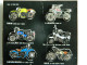 * Plaquette 6 Pin's - Moto Motos Motorrad - DKW 500 Yamaha 500 Sanglas 400 Suzuki RV 90 Henderson KJ 1301 Dax D 100 Baby - Motos