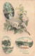 FÊTES - VŒUX - Joyeuses Pâques - Multi-vues - Carte Postale Ancienne - Pâques