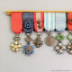 BARRETTE 9 REDUCTIONS D'UN ANCIEN OFFICIER OU ADMINISTRATEUR DES COLONIES LIBAN - Francia