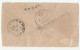 India Gwailor Old Postal Stationery Small Letter Cover Posted 1901 B240205 - 1882-1901 Imperium