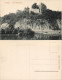 Ansichtskarte Leisnig Schloss Mildenstein - Bahnstrecke 1913 - Leisnig