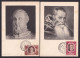 Delcampe - VATICAN 1950 - Serie Commemorative Du Concile De Trente (X) Lot Of 14 Cards / 15 Scans - Maximumkarten (MC)