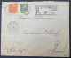 Nouvelle Calédonie Lettre Recommandé 1925 De Pouembout Pour Elbeuf - Cartas & Documentos
