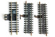 FLEISCHMANN HO 1 RAIL CONTACT D'ALIMENTATION + 2 RAIL DE DECROCHAGE DECOUPLEMENT MODELISME FERROVIAIRE TRAIN (2105.253) - Vías Férreas