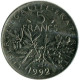 France - 1992 - KM 926a - 5 Francs - XF - 5 Francs