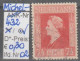 1944 - NIEDERLANDE - FM/DM "Exilregierung - Königin Wilhelmina" 7 1/2 C Rot - O Gestempelt - S. Scan (432o 01-02 Nl) - Gebruikt