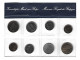 Belguim Set 1980,from 0,5 Franc Until 10 Francs Dutch End French, - FDC, BU, Proofs & Presentation Cases