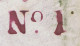 Ireland Cork Roscommon 1846 Env To Keadue Framed PAID AT/BUTTEVANT, Reposted With "No. 1" RH Of Keadue - Prefilatelia