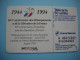7636 50e ANNIVERSAIRE DEBARQUEMENT 1944 1994  Télécarte Collection  ( 2 Scans)  Carte Téléphonique - Esercito