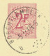 BELGIUM VILLAGE POSTMARKS  BORCHTLOMBEEK B (now Roosdaal) SC With Dots 1969 (Postal Stationery 2 F, PUBLIBEL 2281FN) - Puntstempels