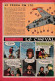 Tintin : Poster Exclusivité Tintin : Le FOUGA CM 170 - Double-page Technique Issue Du Journal TINTIN ( Voir Ph. ). - Altri Disegni