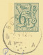 BELGIUM VILLAGE POSTMARKS  BORGLOON A SC With Dots 1982 (Postal Stationery 6,50 F, PUBLIBEL 2 7 6 0 N) - Oblitérations à Points