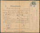 1912 Visszajelentés Turul 6f Bérmentesítéssel "MAROSBORSA" - Other & Unclassified