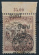 ** Nagyvárad 1919 Arató 35f Kettős Felülnyomással, Rendkívül Ritka! (rozsda) / Mi 35 II. With Double Overprint, RR! Sign - Other & Unclassified