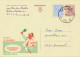 BELGIUM VILLAGE POSTMARKS  BREENDONK B (now Puurs-Sint-Amands) SC With Dots 1971 (Postal Stationery 2 F + 0,50 F, PUBLIB - Oblitérations à Points