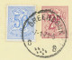 BELGIUM VILLAGE POSTMARKS  BREENDONK B (now Puurs-Sint-Amands) SC With Dots 1971 (Postal Stationery 2 F + 0,50 F, PUBLIB - Puntstempels