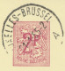 BELGIUM VILLAGE POSTMARKS  BRUXELLES-BRUSSEL A SC , Also Machine Postmark 1965 (Postal Stationery 2 F, PUBLIBEL 1981) - Flammes