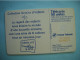 7654 CABINE TELEPHONIQUE CABANE N° 3 Mathilde  4 Ans  Télécarte Collection  ( 2 Scans)  Carte Téléphonique - 1999