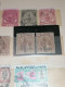 Ancient Old Album With Old Stamps Africa, Asia, Europe, America Including Egypt, Palestine And Colonies Used And Mint - Sammlungen (im Alben)