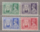 INDIA 1946 Victory Issue Sc# 195-198 MLH #34429 - 1936-47 King George VI