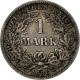 Empire Allemand, Wilhelm I, Mark, 1886, Dresde, Argent, TTB, KM:7 - 1 Mark