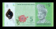 Malasia Malaysia 5 Ringgit 2011 (2021) Pick 52c Polymer Sc Unc - Malaysia