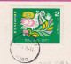 308293 / Bulgaria - Village Banya ( Plovdiv Region) House Of Culture PC 1979 USED 2St Spring Bird With Martenitsa Flower - Briefe U. Dokumente