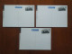 Norway 1998 Dovre Tourism 3 Postal Stationeries With Imprinted Stamp Unused - Autres & Non Classés