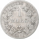 Empire Allemand, Wilhelm I, Mark, 1876, Darmstadt, Argent, TB, KM:7 - 1 Mark