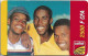 Burkina Faso - Celtel - 3 Boys, Friends, Exp.08.2005, GSM Refill 2.500FCFA, Used - Burkina Faso