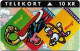 Denmark - KTAS - New Definitive Card - TDKP144B (Cn. 1450) - 05.1995, 10kr, 2.000ex, Used - Denmark