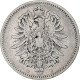 Empire Allemand, Wilhelm I, Mark, 1876, Stuttgart, Argent, TB+, KM:7 - 1 Mark